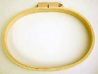 Hinoki oval quilt hoop
